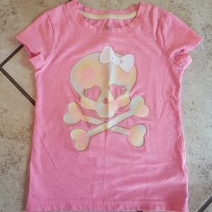 Girls skull t-shirt
